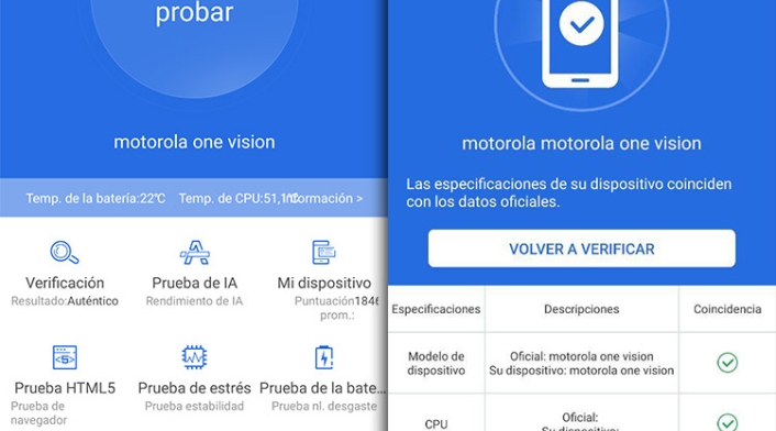 verificación de originalidad del teléfono
