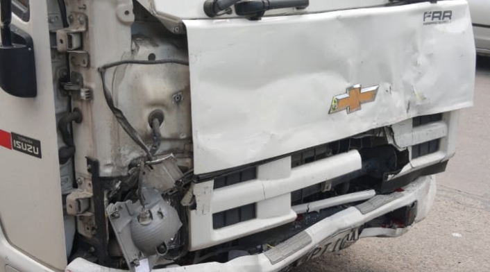 Accidente Tránsito Av primero de Mayo