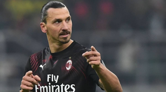 Zlatan Ibrahimovic, delantero del Milan