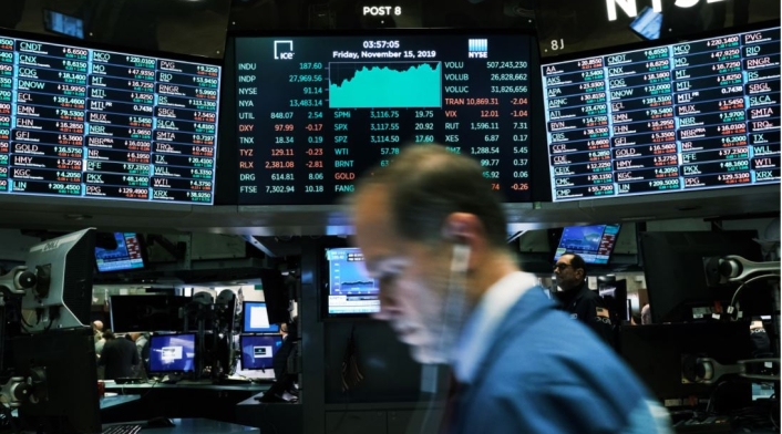Wall Street y Dow reaccionaron negativamente ante el coronavirus.