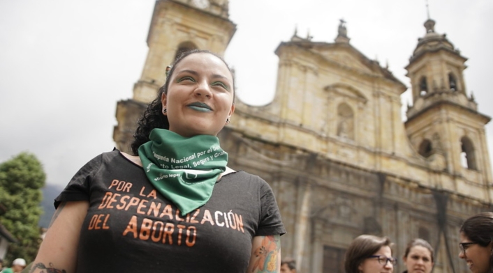 Movilizaciones a favor del aborto en Colombia