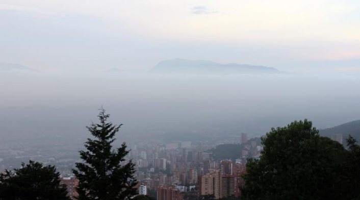 Mala calidad del aire en Medellín