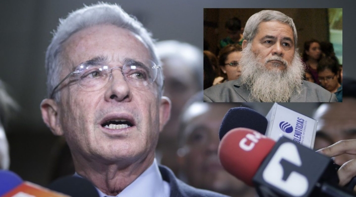 El senador Álvaro Uribe salió en defensa del exguerrillero Francisco Galán.