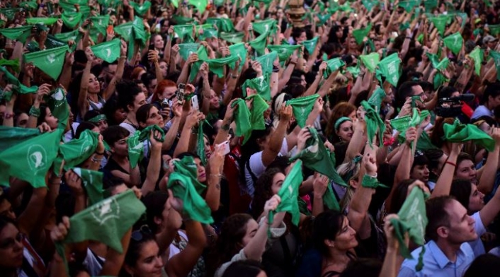 Manifestaciones pro aborto América Latina
