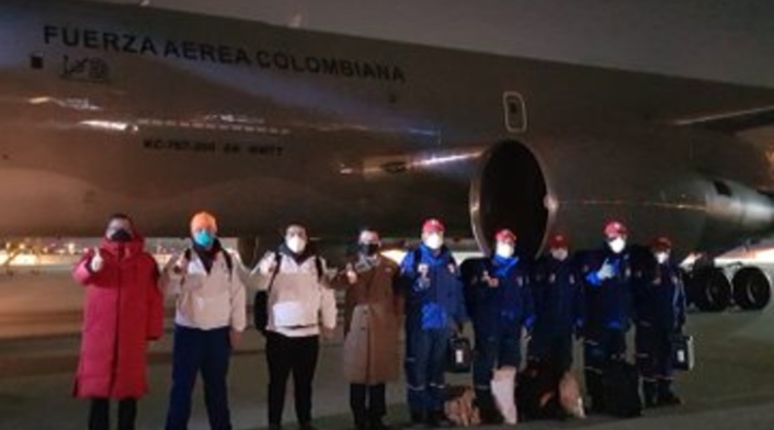 Avión de la FAC que repatriará a colombianos de Wuhan