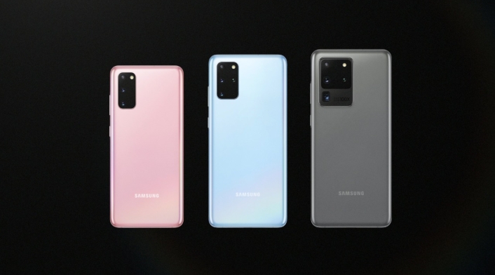 Samsung presentó tres versiones de su S20