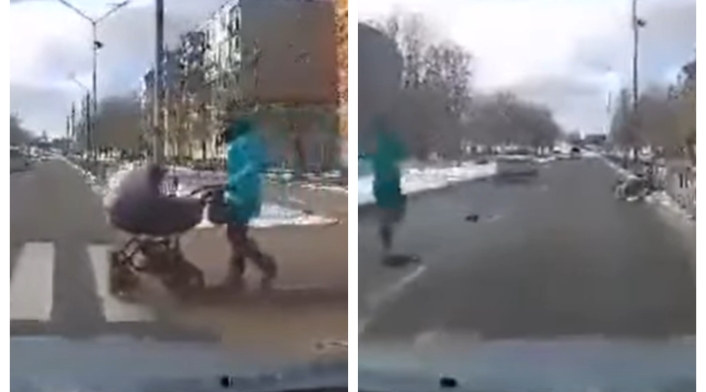 Accidente con bebé Ucrania
