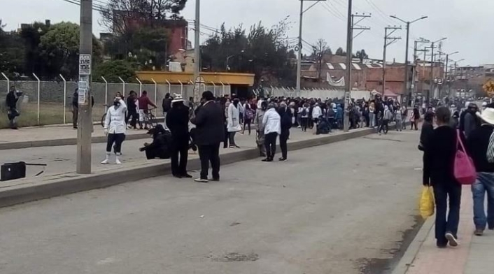 Bloqueos estudiantes