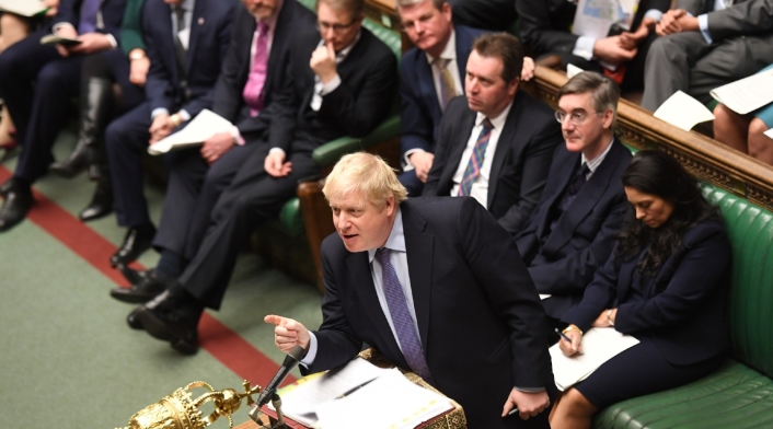 Boris Johnson, primer ministro británico