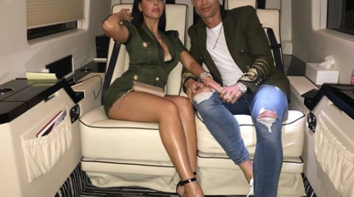 Georgina Rodríguez y Cristiano Ronaldo