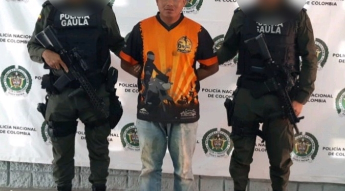 El capturado fue enviado a la cárcel de Montería.