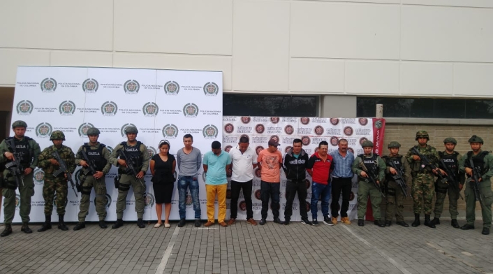 Desarticulación GAOR que delinquía en Tolima.