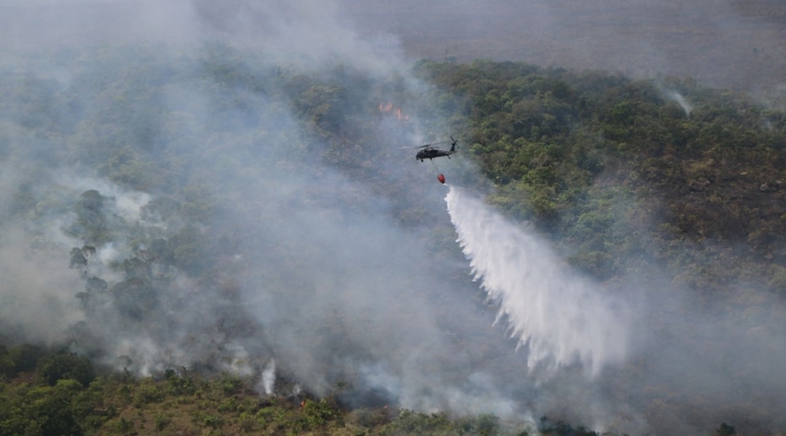 Incendio en La Macarena