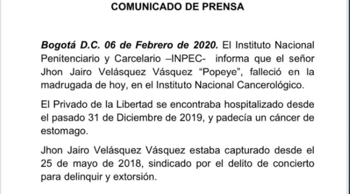 Inpec Comunicado Inpec