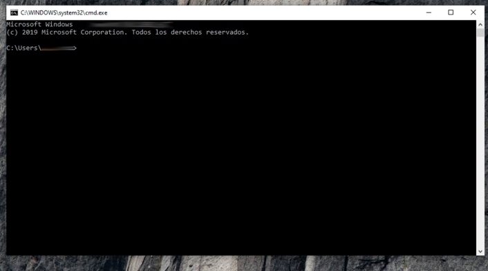 Consola de windows