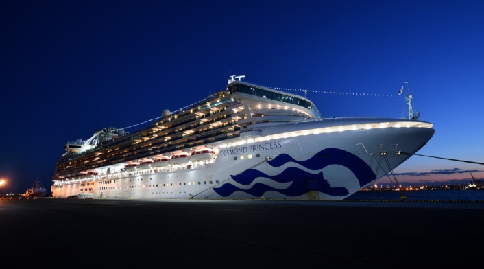 Crucero en cuarentena por coronavirus