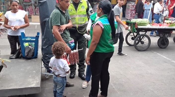 Menores hallados en condiciones de trabajo infantil en Villavicencio
