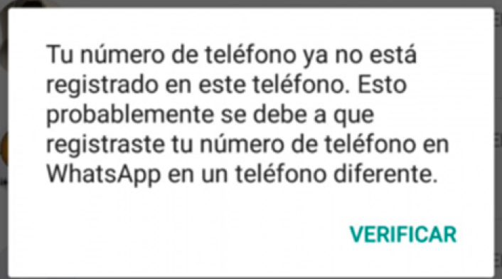Estafa en WhatsApp