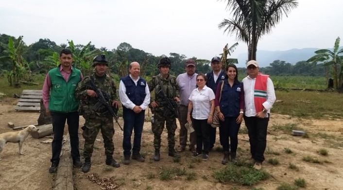 Liberación de soldado en La Macarena