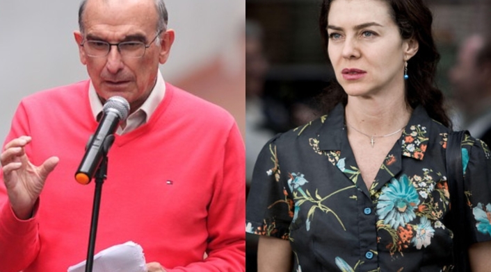 Humberto de la Calle y Margarita Rosa de Francisco