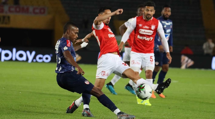 Santa Fe vs Junior, Liga BetPlay fecha 4, 2020