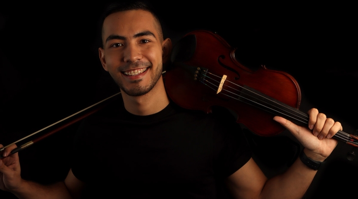 Sebastián Cruz, violinista