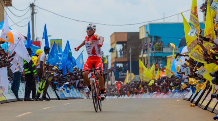 Jhonatan Restrepo ganó segunda etapa del Tour de Ruanda