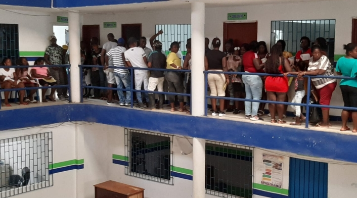 En un albergue permanecen 150 familias desplazadas