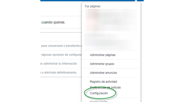 Facebook deja descargar la info del usuario