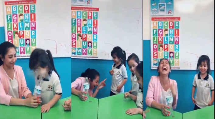 Profesora le hizo una broma a una niña y la echaron