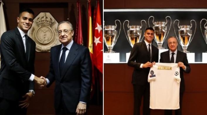 Reinier, presentado en el Real Madrid