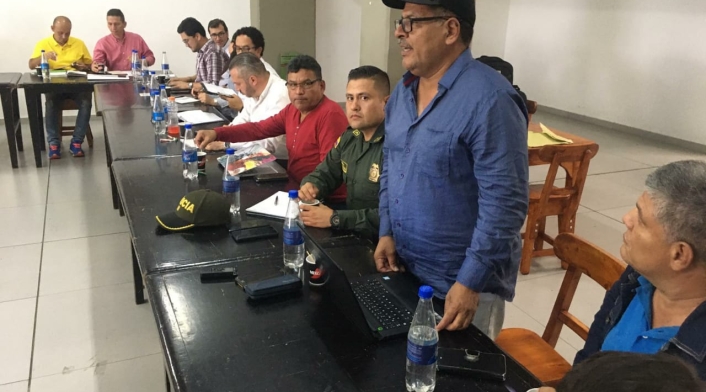 Reunión de líderes de las Farc en Ituango con el Gobierno Nacional