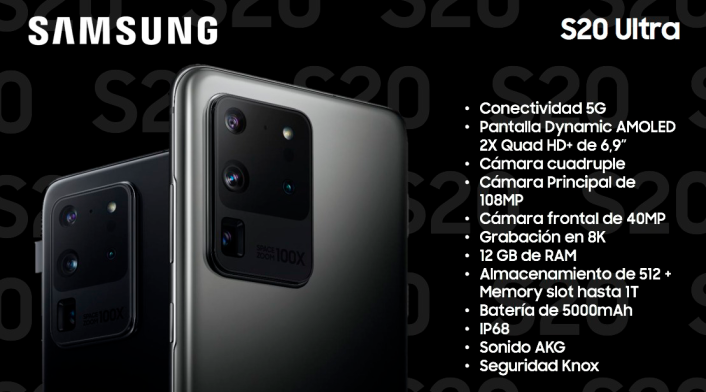 Samsung S20, el nuevo teléfono de la linea S