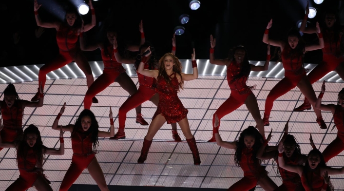 Shakira en Superbowl