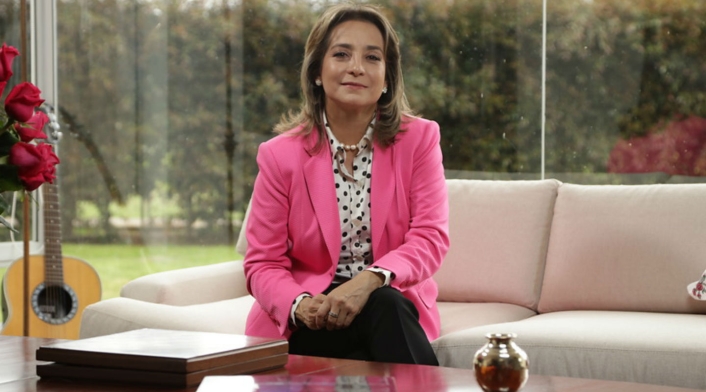 Ástrid Álvarez, presidenta del Grupo de Energía de Bogotá.