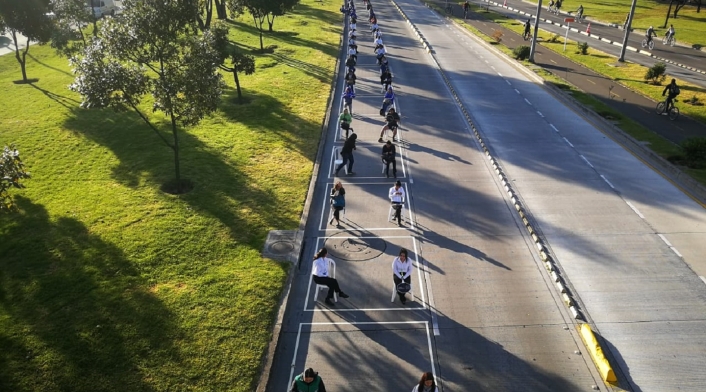 Día sin carro y sin moto en Bogotá