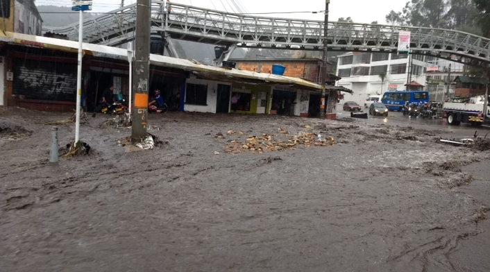 Lluvias en Bogotá