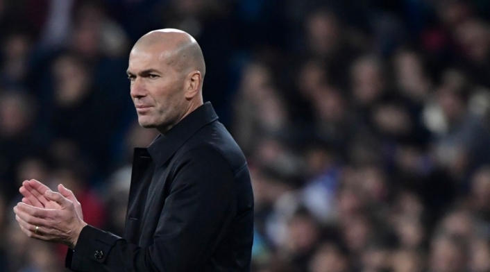 Zinedine Zidane, técnico del Real Madrid