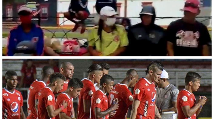 Hinchas de América en Chile