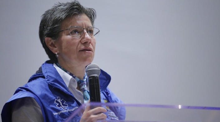 Claudia López, alcaldesa de Bogotá
