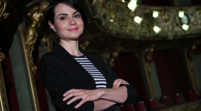 Claudia del Valle, directora del Teatro Colón