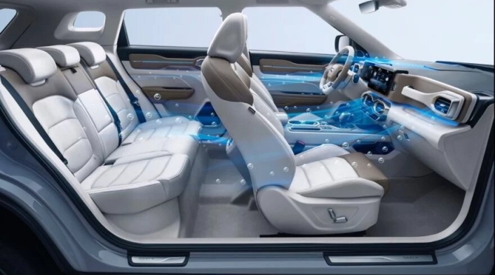 Interior de la camioneta icon de Geely