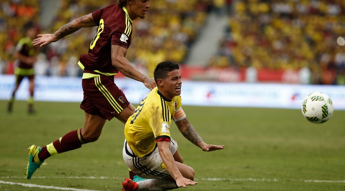 Colombia vs Venezuela, Eliminatorias