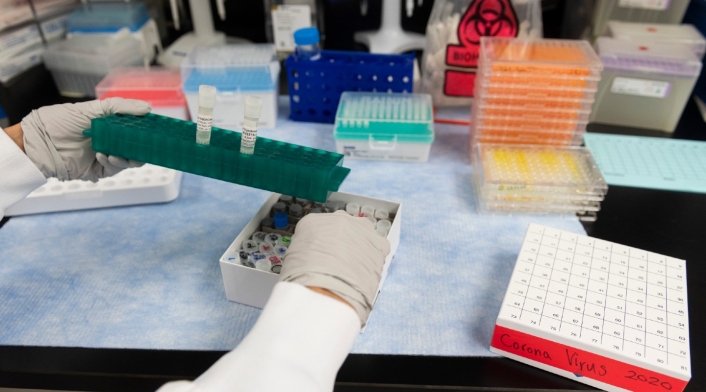 Pruebas de coronavirus