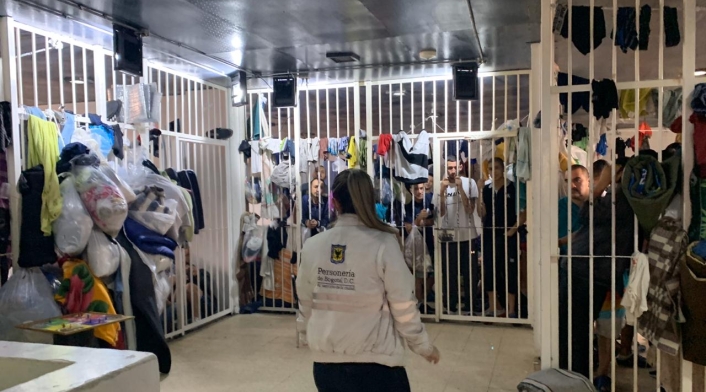 Estación de Policía en Bogotá