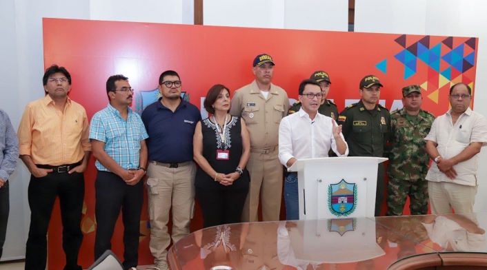 Autoridades del Magdalena se unieron para tomar diversas restricciones, como cierre de playas y algunos sitios públicos