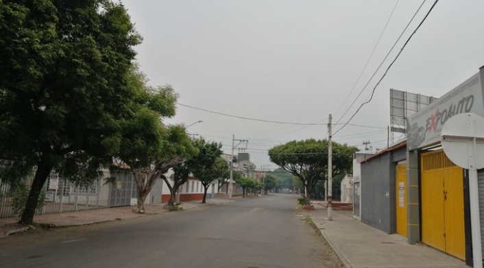 Gruesa Capa de Humo en la ciudad de Cúcuta