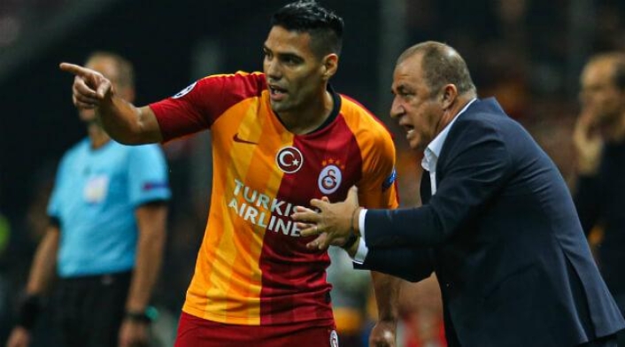 Falcao y Fatih Terim
