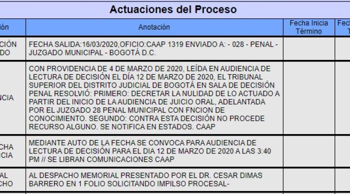 TRIBUNAL SUPERIOR DE BOGOTÁ