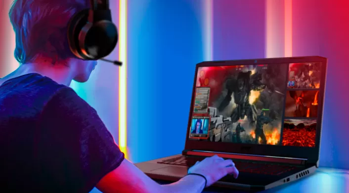 Gamer en su pc